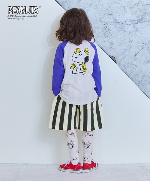 MARKEY'S(マーキーズ)の「ミニ裏毛ストライプワイドタックハーフパンツ(その他パンツ・キッズ・ブラック/イエロー/パープル/レッド・80/90/100/110/120/130/140/150)」の14枚目の写真