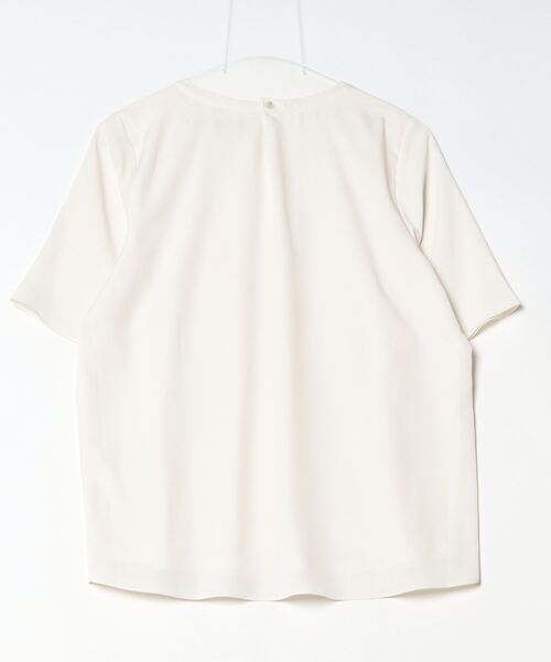 HARUYAMA(ハルヤマ)の「【ウォッシャブル】5分袖 2WAYバー取り外しブラウス UVカット 透けにくい 無地 SOFFICE 春夏(シャツ/ブラウス・レディース・ベージュ/イエロー/オフホワイト・S/LL/L/M)」の18枚目の写真