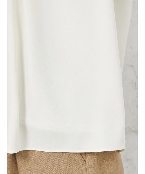 HARUYAMA(ハルヤマ)の「【ウォッシャブル】5分袖 2WAYバー取り外しブラウス UVカット 透けにくい 無地 SOFFICE 春夏(シャツ/ブラウス・レディース・ベージュ/イエロー/オフホワイト・S/LL/L/M)」の11枚目の写真