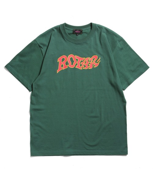 ROTAR(ローター)の「Fire LOGO Tee(Tシャツ/カットソー・メンズ・ブラック/ホワイト/グリーン系その他/ロイヤルブルー・SMALL/MEDIUM/LARGE/X-LARGE)」の3枚目の写真
