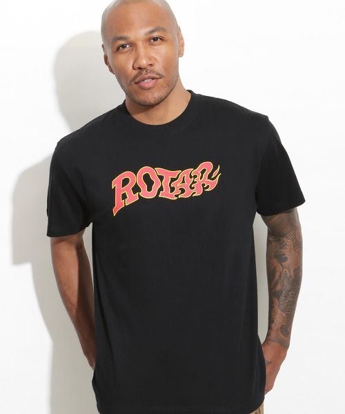 ROTAR(ローター)の「Fire LOGO Tee(Tシャツ/カットソー・メンズ・ブラック/ホワイト/グリーン系その他/ロイヤルブルー・SMALL/MEDIUM/LARGE/X-LARGE)」の2枚目の写真