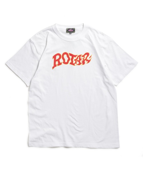 ROTAR(ローター)の「Fire LOGO Tee(Tシャツ/カットソー・メンズ・ブラック/ホワイト/グリーン系その他/ロイヤルブルー・SMALL/MEDIUM/LARGE/X-LARGE)」の7枚目の写真
