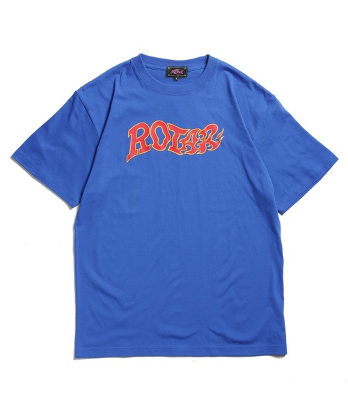 ROTAR(ローター)の「Fire LOGO Tee(Tシャツ/カットソー・メンズ・ブラック/ホワイト/グリーン系その他/ロイヤルブルー・SMALL/MEDIUM/LARGE/X-LARGE)」の9枚目の写真