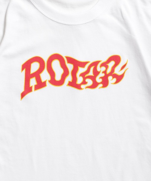 ROTAR(ローター)の「Fire LOGO Tee(Tシャツ/カットソー・メンズ・ブラック/ホワイト/グリーン系その他/ロイヤルブルー・SMALL/MEDIUM/LARGE/X-LARGE)」の10枚目の写真