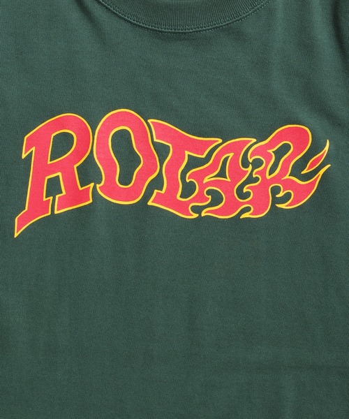 ROTAR(ローター)の「Fire LOGO Tee(Tシャツ/カットソー・メンズ・ブラック/ホワイト/グリーン系その他/ロイヤルブルー・SMALL/MEDIUM/LARGE/X-LARGE)」の12枚目の写真