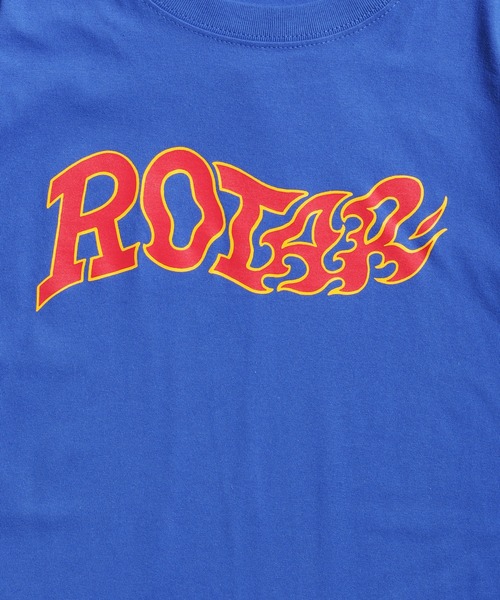 ROTAR(ローター)の「Fire LOGO Tee(Tシャツ/カットソー・メンズ・ブラック/ホワイト/グリーン系その他/ロイヤルブルー・SMALL/MEDIUM/LARGE/X-LARGE)」の13枚目の写真