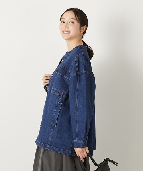 MELROSE claire noirノーカラージャケット 黒（未使用品） ノーカラージャケット｜MELROSE CLAIRE（メルローズクレール