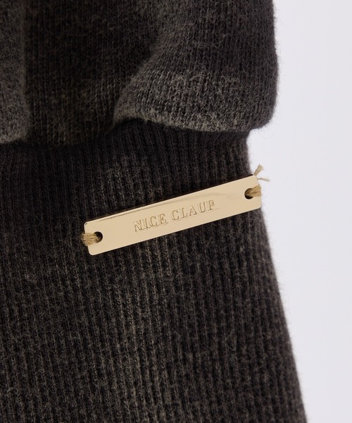 one after another NICE CLAUP（ワンアフターアナザーナイスクラップ）の「セットアップ対応/裏毛ダブルジップパーカー（パーカー・レディース・オフホワイト/スミクロ/杢グレー/カーキ・FREE）」の13枚目の写真