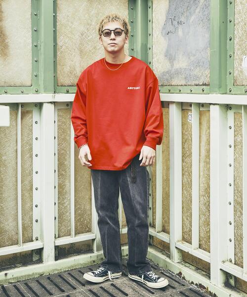 URBAN RESEARCH(アーバンリサーチ)の「551蓬莱×UR LONG-SLEEVE T-SHIRTS(Tシャツ/カットソー・メンズ・チャコールグレー/ブラック/レッド/オフホワイト/ネイビー・MEDIUM/X-LARGE/LARGE/SMALL)」の18枚目の写真