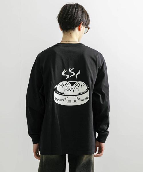 URBAN RESEARCH(アーバンリサーチ)の「551蓬莱×UR LONG-SLEEVE T-SHIRTS(Tシャツ/カットソー・メンズ・チャコールグレー/ブラック/レッド/オフホワイト/ネイビー・MEDIUM/X-LARGE/LARGE/SMALL)」の7枚目の写真