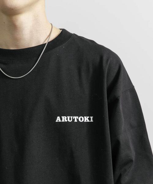 URBAN RESEARCH(アーバンリサーチ)の「551蓬莱×UR LONG-SLEEVE T-SHIRTS(Tシャツ/カットソー・メンズ・チャコールグレー/ブラック/レッド/オフホワイト/ネイビー・MEDIUM/X-LARGE/LARGE/SMALL)」の8枚目の写真