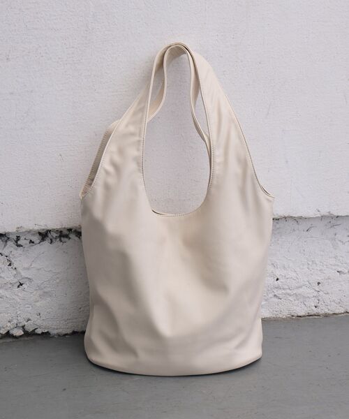 RETRO GIRL（レトロガール）の「3ポケットトートバッグ（トートバッグ・レディース・ブラック/ナチュラル/ブラウン・ONE SIZE）」の21枚目の写真