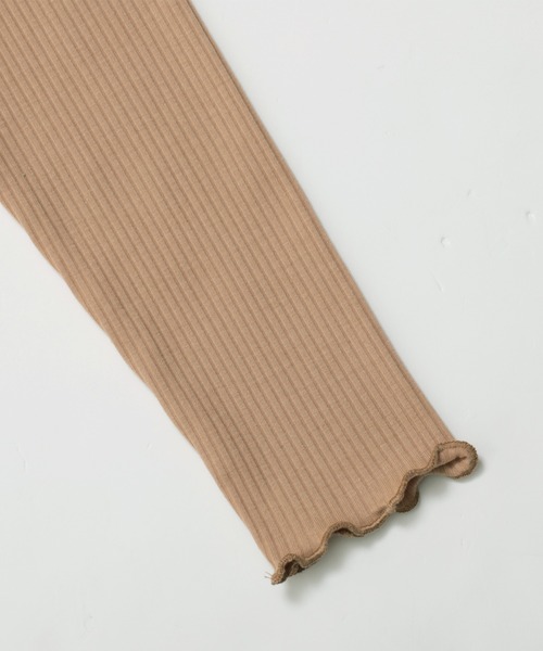 SUNFLOWER EIGHT（サンフラワーエイト）の「2wayメロウロングスリーブ（Tシャツ/カットソー・レディース・ライトグレー/ベージュ/オフホワイト/ブラック・FREE）」の5枚目の写真