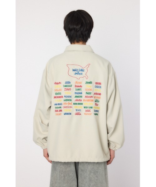 RODEO CROWNS WIDE BOWL(ロデオクラウンズワイドボウル)の「USコーチシャツ(その他アウター・メンズ・ブラック/ベージュ/グリーン・MEDIUM/LARGE)」の17枚目の写真
