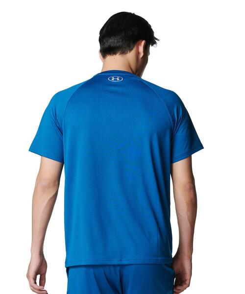 UNDER ARMOUR(アンダーアーマー)の「UAテック グラフィック ショートスリーブ Tシャツ(ベースボール/メンズ)(Tシャツ/カットソー・メンズ・ブルー系・2XL/M/XL/S/L/3XL)」の2枚目の写真