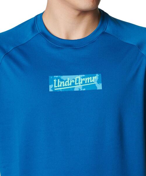 UNDER ARMOUR(アンダーアーマー)の「UAテック グラフィック ショートスリーブ Tシャツ(ベースボール/メンズ)(Tシャツ/カットソー・メンズ・ブルー系・2XL/M/XL/S/L/3XL)」の4枚目の写真