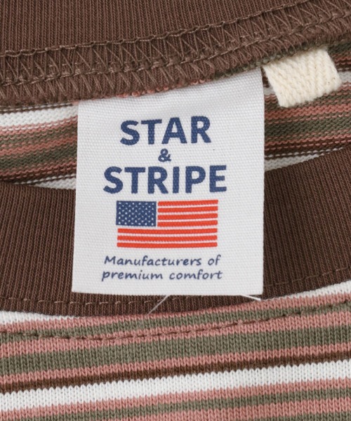 【STAR＆STRIPE/スターアンドストライプ】 TOP 40%OFF】【ゆうパケット選択可】STAR&STRIPE スターアンド