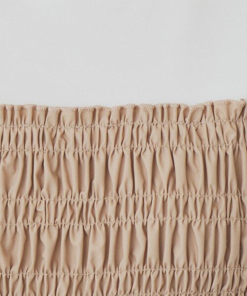 index（インデックス）の「シャーリングドッキングペプラムトップス【洗濯機洗い可】（Tシャツ/カットソー・レディース・キャメル/ブラック/ブラック系4・42/38/40/36）」の13枚目の写真