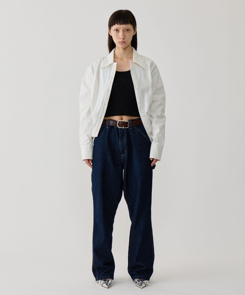 BEEDEN（ビーデン）の「SWITCHING SHIRT（シャツ/ブラウス・レディース・ホワイト/ネイビー/ブラウン・FREE）」の6枚目の写真