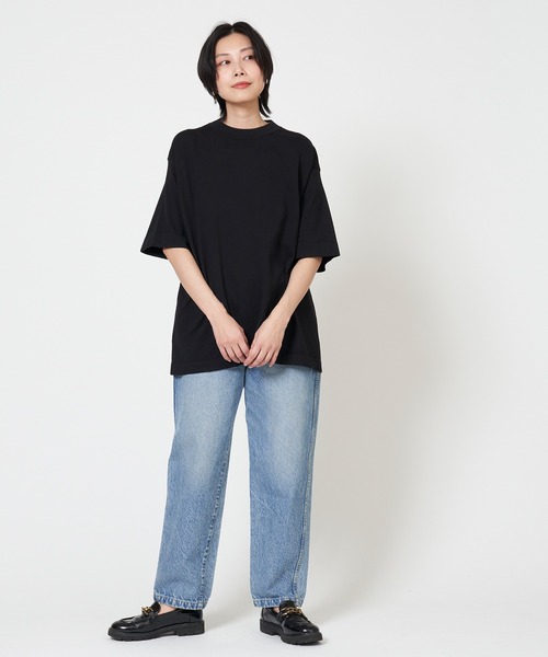 RYE TENDER（ライテンダー）の「RYE TENDER / ライテンダー CENTRE TEE（Tシャツ/カットソー・レディース・ブラック/ホワイト/ブラック系その他/イエロー系その他/イエロー系・1/2/0）」の7枚目の写真