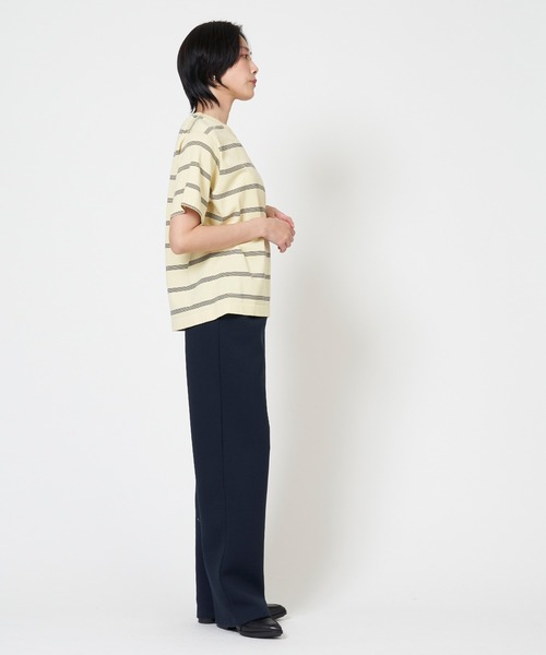 RYE TENDER（ライテンダー）の「RYE TENDER / ライテンダー CENTRE TEE（Tシャツ/カットソー・レディース・ブラック/ホワイト/ブラック系その他/イエロー系その他/イエロー系・1/2/0）」の20枚目の写真