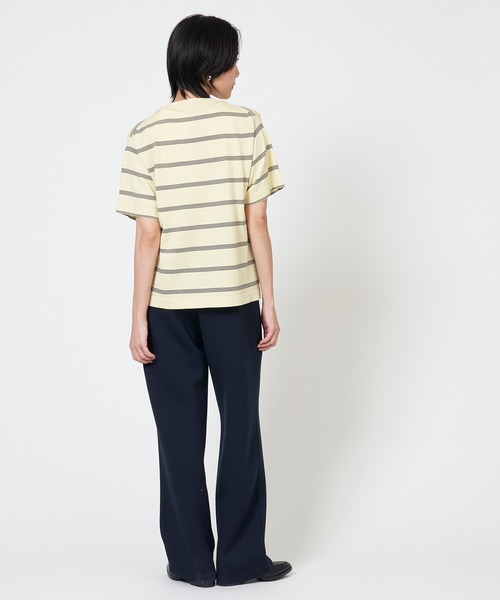 RYE TENDER（ライテンダー）の「RYE TENDER / ライテンダー CENTRE TEE（Tシャツ/カットソー・レディース・ブラック/ホワイト/ブラック系その他/イエロー系その他/イエロー系・1/2/0）」の19枚目の写真