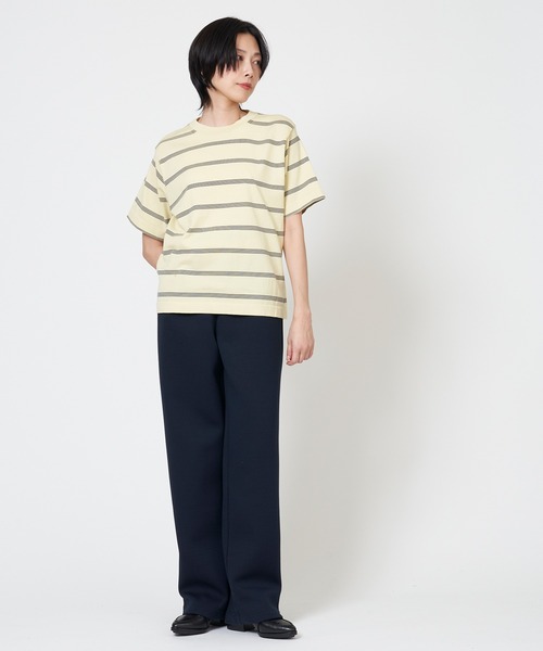 RYE TENDER（ライテンダー）の「RYE TENDER / ライテンダー CENTRE TEE（Tシャツ/カットソー・レディース・ブラック/ホワイト/ブラック系その他/イエロー系その他/イエロー系・1/2/0）」の17枚目の写真