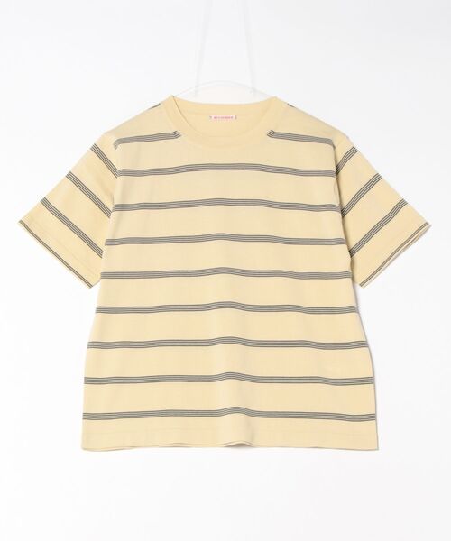 RYE TENDER（ライテンダー）の「RYE TENDER / ライテンダー CENTRE TEE（Tシャツ/カットソー・レディース・ブラック/ホワイト/ブラック系その他/イエロー系その他/イエロー系・1/2/0）」の22枚目の写真