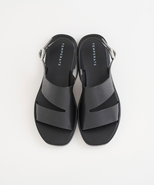 TEMPERATE(テンパレイト)の「TEMPERATE / テンパレイト HOLS SPARKLE(サンダル・レディース・Black/シルバー・36/38/40)」の3枚目の写真