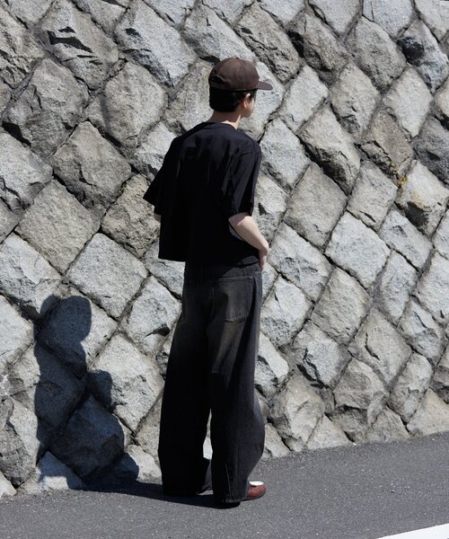 JOURNAL STANDARD（ジャーナルスタンダード）の「ショート イズ ベター ワイド Tシャツ（Tシャツ/カットソー・メンズ・ホワイト/ブラック/イエロー/コバルトブルー・MEDIUM/LARGE）」の20枚目の写真