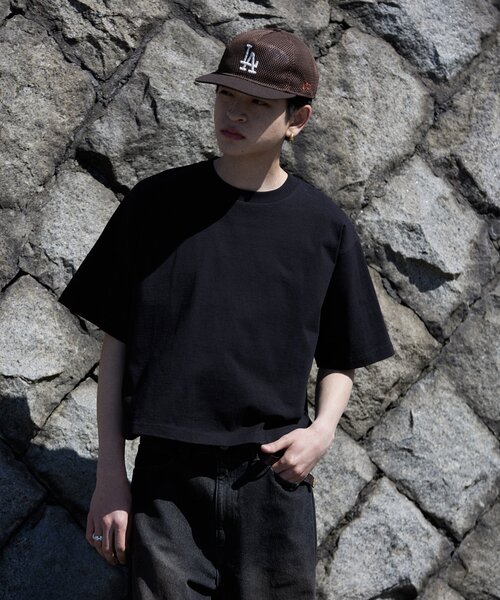 JOURNAL STANDARD（ジャーナルスタンダード）の「ショート イズ ベター ワイド Tシャツ（Tシャツ/カットソー・メンズ・ホワイト/ブラック/イエロー/コバルトブルー・MEDIUM/LARGE）」の21枚目の写真