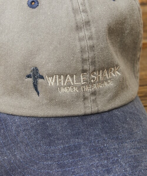 Jonas Claesson（ジョナスクレアッソン）の「JONAS CLAESSON/ジョナスクレアッソン WHALE SHARK CAP/ホエールシャーク キャップ/刺繍デザイン（キャップ・メンズ・ブラック/その他9/ベージュ・ONE SIZE）」の6枚目の写真