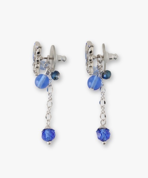 ANNA SUI（アナスイ）の「蝶モチーフ 2WAYピアス（ピアス（両耳用）・レディース・ブルー・ONE SIZE）」の4枚目の写真