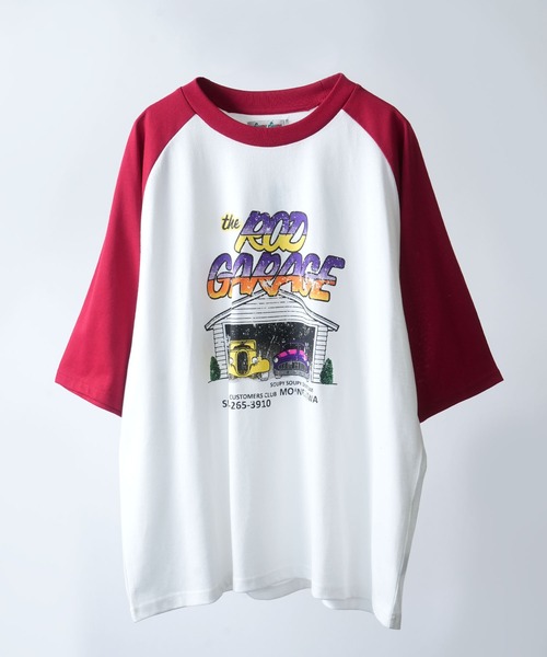 Soupy Soupy(スーピースーピー)の「【Soupy Soupy】old design vintage like printed raglan sleeves ringer T-shirts/オールドデザイン ヴィンテージライク プリント ラグランTシャツ リンガーTシャツ(Tシャツ/カットソー・メンズ・ホワイト/ブラック/ネイビー/レッド/ホワイト系その他/ブルー系その他/レッド系その他/ホワイト系その他2/ホワイト系その他3/ブルー系その他2/レッド系その他2/レッド系その他3/ホワイト系その他4/ホワイト系その他6/ホワイト系その他5/レッド系その他7/レッド系その他6/レッド系その他5/レッド系その他4/ブルー系その他4/ブルー系その他3/ブラック系その他2/ホワイト系その他7・M/L/XL/S)」の16枚目の写真