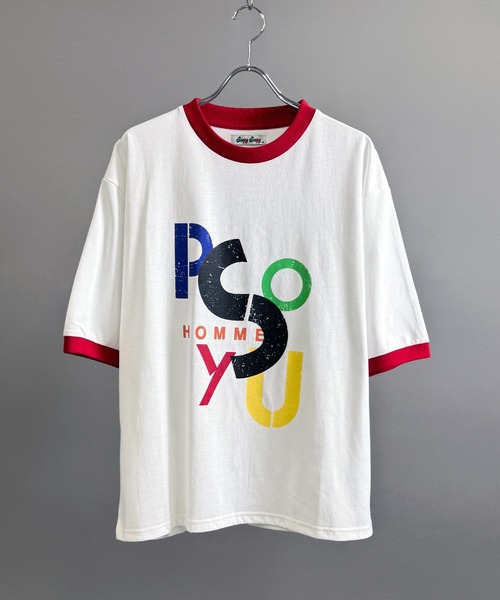 Soupy Soupy(スーピースーピー)の「【Soupy Soupy】old design vintage like printed raglan sleeves ringer T-shirts/オールドデザイン ヴィンテージライク プリント ラグランTシャツ リンガーTシャツ(Tシャツ/カットソー・メンズ・ホワイト/ブラック/ネイビー/レッド/ホワイト系その他/ブルー系その他/レッド系その他/ホワイト系その他2/ホワイト系その他3/ブルー系その他2/レッド系その他2/レッド系その他3/ホワイト系その他4/ホワイト系その他6/ホワイト系その他5/レッド系その他7/レッド系その他6/レッド系その他5/レッド系その他4/ブルー系その他4/ブルー系その他3/ブラック系その他2/ホワイト系その他7・M/L/XL/S)」の22枚目の写真