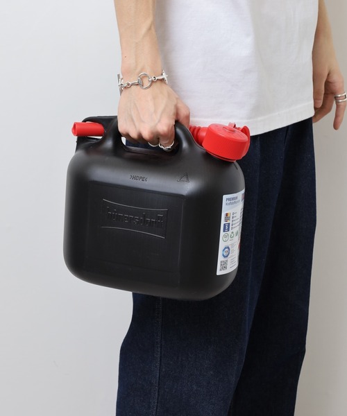ヒューナースドルフ 5L カスタム品　黒色 セール】ヒューナースドルフ 燃料タンク PREMIUM 5L（アウトドア