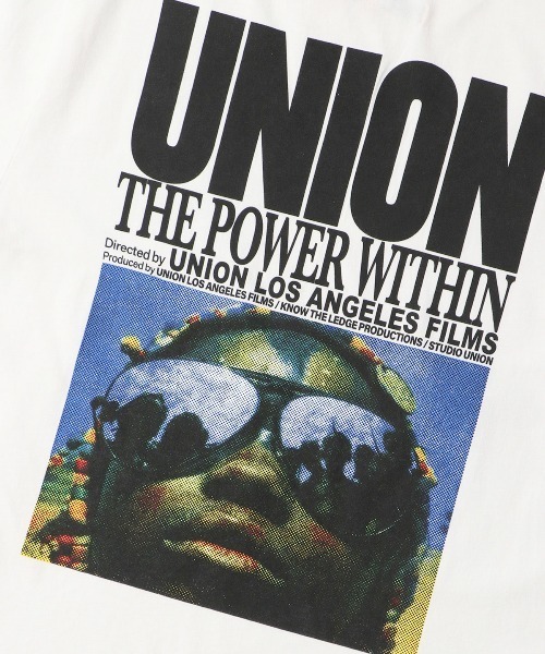 UNION（UNION TOKYO）（ユニオン）の「UNION  TOKYO POWER TEE ユニオントーキョー Tシャツ（Tシャツ/カットソー・メンズ・ホワイト/ブラック・MEDIUM/LARGE/X-LARGE/XX-LARGE/SMALL）」の11枚目の写真
