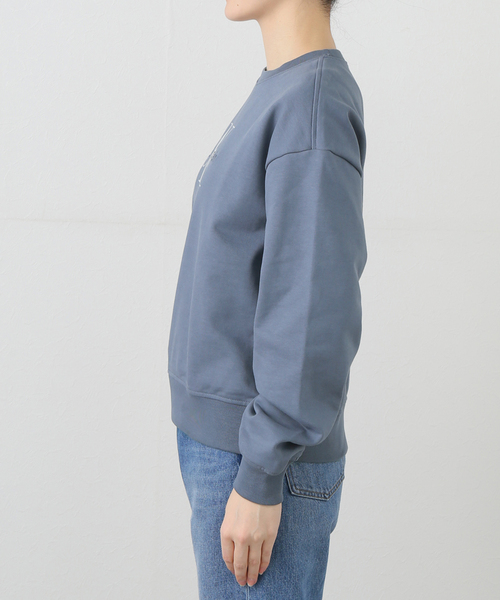 JOINT WORKS(ジョイントワークス)の「Calvin Klein /カルバン クライン MONOLOGO FRENCH TERRY RLXD CREW(Tシャツ/カットソー・レディース・ベージュ/スカイブルー・X-SMALL)」の22枚目の写真