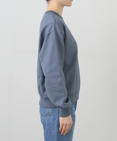 JOINT WORKS(ジョイントワークス)の「Calvin Klein /カルバン クライン MONOLOGO FRENCH TERRY RLXD CREW(Tシャツ/カットソー・レディース・ベージュ/スカイブルー・X-SMALL)」の13枚目の写真