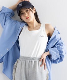 RAGEBLUE | ワンポイント刺繍リブタンクトップ(タンクトップ)