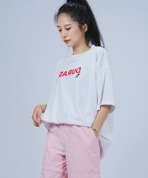 反転ロゴオーバーTシャツ