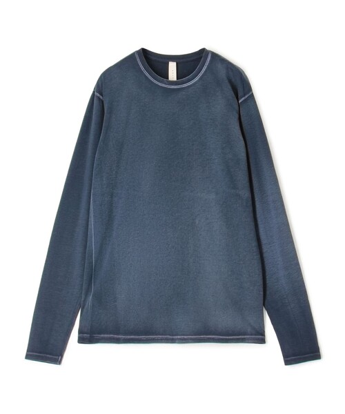 TOMORROWLAND (トゥモローランド)の「Lauren Manoogian バイヤス ロングスリーブTシャツ(Tシャツ/カットソー・レディース・ライトブルー/ダークブルー・1)」の2枚目の写真