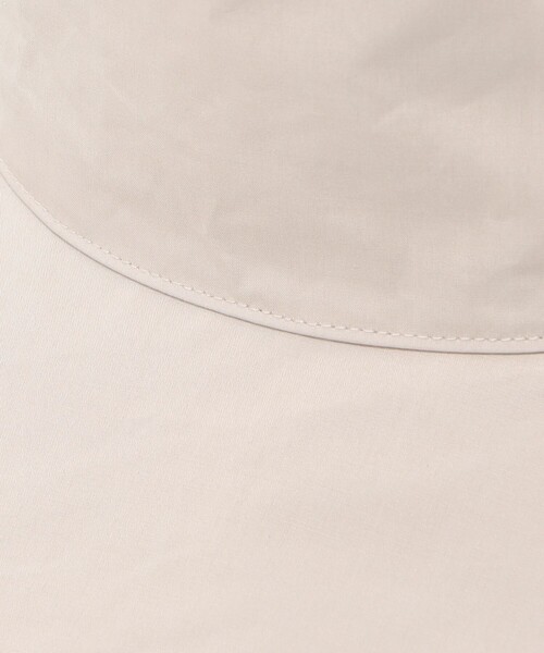 KIJIMA TAKAYUKI（キジマ　タカユキ）の「＜KIJIMA TAKAYUKI＞CTN SOFT ハット（ハット・レディース・ベージュ/ブラック・FREE）」の4枚目の写真