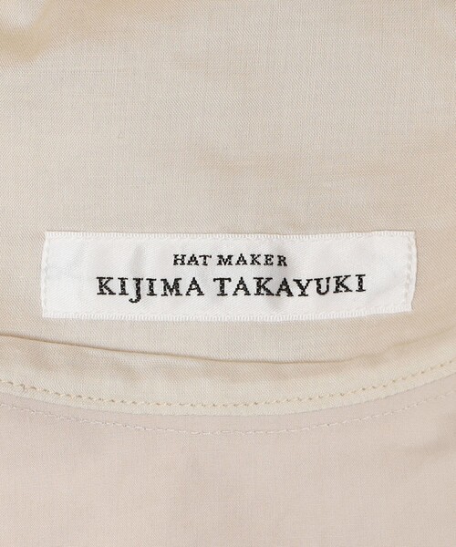 KIJIMA TAKAYUKI（キジマ　タカユキ）の「＜KIJIMA TAKAYUKI＞CTN SOFT ハット（ハット・レディース・ベージュ/ブラック・FREE）」の16枚目の写真