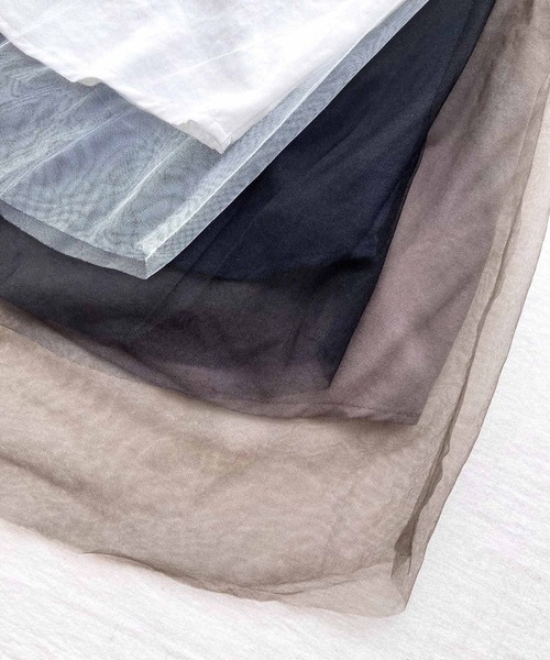 Q(キュー)の「フレアスリーブブラウス(シャツ/ブラウス・レディース・オリーブ/ブラック/オフホワイト・MEDIUM)」の13枚目の写真