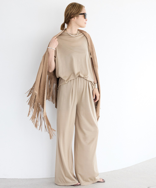 【Deuxieme Classe】Prime wool jersey パンツ セール】*Prime wool jersey パンツ（その他パンツ）｜Deuxieme