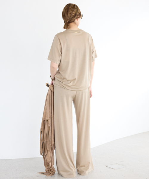 セール】*Prime wool jersey パンツ（その他パンツ）｜Deuxieme