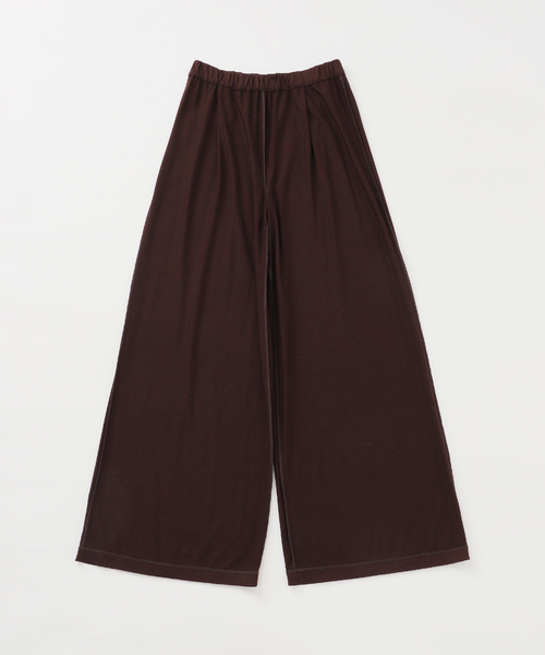 セール】*Prime wool jersey パンツ（その他パンツ）｜Deuxieme