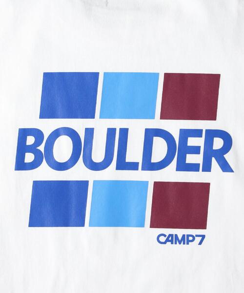 CAMP7(キャンプセブン)の「CAMP7(キャンプ7)【メンズ】バックロゴプリントTシャツ(Tシャツ/カットソー・メンズ・ブラック/ホワイト・L/XL/M)」の19枚目の写真