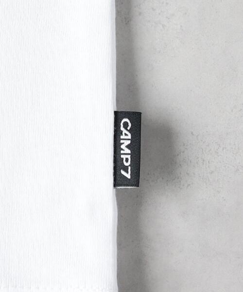 CAMP7(キャンプセブン)の「CAMP7(キャンプ7)【メンズ】バックロゴプリントTシャツ(Tシャツ/カットソー・メンズ・ブラック/ホワイト・L/XL/M)」の22枚目の写真